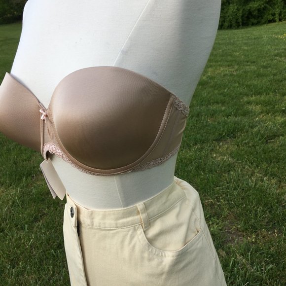 B.Tempt'd Faithfully Yours Strapless Push-up Bra - Picture 4 of 16